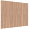 Wooden wall | made of 20 mm thick solid wood | Dimensions: 2.00 x 2.50 m, double-walled construction